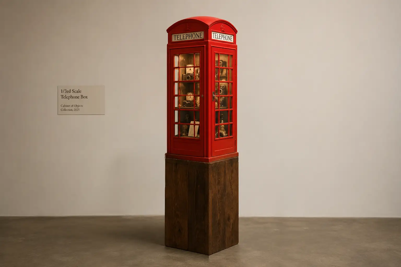 Red box exhibit
